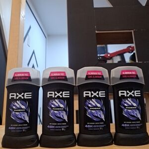 Lot Of 4 New AXE Phoenix Deodorant Sticks. 85grams X 4